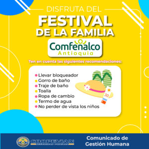Lee más sobre el artículo Recomendaciones para Festival de la familia
