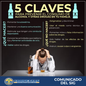 Lee más sobre el artículo Prevenir el consumo de alcohol